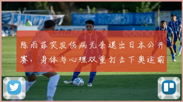 陈雨菲突发伤病无奈退出日本公开赛，身体与心理双重打击下奥运前景堪忧